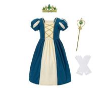 Lito Angels Disfraz Vestido de Princesa Merida con Accesorios para Niñas, Talla 2-3 años (Número de etiqueta 90)
