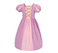 Lito Angels Disfraz Vestido de Princesa Rapunzel para Niñas, Talla 2-3 años, Púrpura (Número de etiqueta 90)