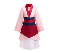 Lito Angels Hua - Disfraz de princesa guerrera para niñas pequeñas, talla 5-6 años, 116, color rosa