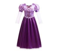 Lito Angels Niña Disfraz Princesa Morada de Cuento, Morado, 6-7 Años