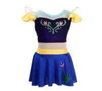 Lito Angels Traje de baño Tankini de 2 Pieza Princesa Anna para Niñas Pequeñas Talla 2 años