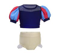 Lito Angels Traje de baño Tankini de 2 Pieza Princesa Blancanieves para Niñas Talla 5 años