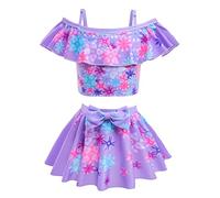Lito Angels Traje de baño Tankini de Dos Pieza Encanto Isabella para Niñas Pequeñas Talla 4-5 años