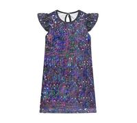 Lito Angels Vestido de fiesta de lentejuelas para niñas de 2 a 12 años, elegante y brillante para cumpleaños, boda, Negro, 4-5 años