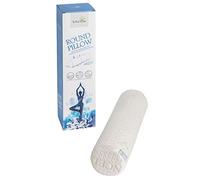 LitoTree Almohada de apoyo para el cuello, refuerzo cervical con cómodo soporte de espuma viscoelástica para columna vertebral, cuello, espalda, lumbar, funda suave extraíble y lavable, 18 x 4.5