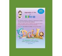 Litou Je commence à lire - Cahier 1 br: Lire, c’est facile ! Je découvre les sons et les lettres. Mon tout premier livre de lecture. Mes premières voyelles et syllabes. (Apprentissage de la lecture)