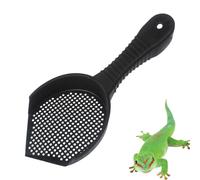Litter Box Scoop | Hangable Litter Scoops with Ergonomic Handle,Multifunctional Litter Cleaner Corner Scoop for Frog