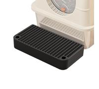 Litter Box Step - 12.6x6.3x1.57 Inches Elevated Cat Litter Ramp | Cat Step for Littering Box with Filter Function | Waterproof Kitten Toilet Front Stool for Home, Pet Room, Living Room