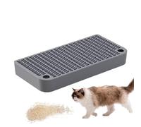 Litter Box Step, Cat Litter Ramp, Pet Toilet Pedal, Filter Function, Efficient Design, Waterproof Material, Home Kitten Accessory, 12.6x6.3x1.57 Inches
