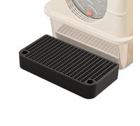 Litter Box Step, Cat Litter Ramp, Pet Toilet Pedal, Filter Function, Efficient Design, Waterproof Material, Home Kitten Accessory, 12.6x6.3x1.57 Inches