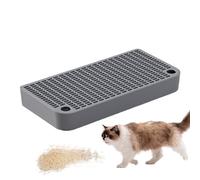 Litter Box Step, Double Layered Cat Toilet Ramp, Waterproof Filter Pedal Mat, Anti-Tracking Waste Catcher, No Lipstick Cleaning Accessory for Pet, Bunny, Animal, Home, Litter
