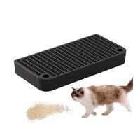 Litter Box Step, Double Layered Cat Toilet Ramp, Waterproof Filter Pedal Mat, Anti-Tracking Waste Catcher, No Lipstick Cleaning Accessory for Pet, Bunny, Animal, Home, Litter