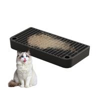 Litter Box Step - Double Layered Litter, Trapper with Filter Function Waterproof Design for Kitten Toilet Ramp Pedal Heavy Duty Pet Accessory for Cat Bunny Animal Home Use Easy Clean Ramp
