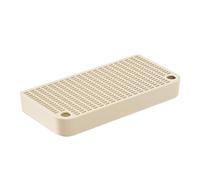 Litter Box Step, Kitten Toilet Pedal,Double Layered Litter Trapper, Filter Function ramp, Waterproof, Pet Bunny Animal Accessory, 1 Piece, Easy to Use for pets12.6x6.3x1.57 Inches