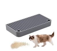 Litter Box Step - PP 32x16x4cm | Double Layer Litter Trapper Ramp Pedal, Waterproof Filter Cat Litters Mat Step | Cat Bathroom Steps For Kitten Rabbit Pet Toilet Home Bathroom Use