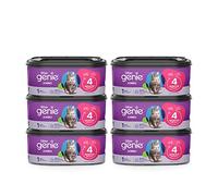 Litter Genie Bolsas de recambio | Paquete de 6 unidades jumbo | Hasta 24 meses de suministro en 6 cartuchos | Bolsas de arena para gatos con el mejor control de olores