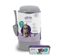 Litter Genie Cubo de eliminación de Arena para Gatos Easy Roll | Control de olores, Bolsas de Repuesto y Cuchara