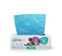 Litter Genie Easy Roll Bolsas de recambio extraíbles para arena de gatos, 24 unidades, hasta 6 meses, 65% plástico reciclado, sin embalaje de plástico, para cubos Litter Genie Easy Roll y Platinum