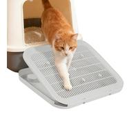 Litter Mat Pequeña, Antideslizante Doble Capa Impermeable Impermeable Lavable Accesorios para Mascotas | Esterilla de atrapa,para Interior Exterior Casa Jaula Puerta Esquina Suelo Bajo Cama