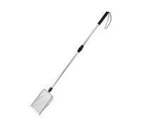 Litter Scooper para Gatos con Mango Largo Regulable Pala Desmontable de Acero Inoxidable Eficiente Y Diseño Cómodo Adecuado para Limpieza, Malla de 90cm 3.8x3.8mm