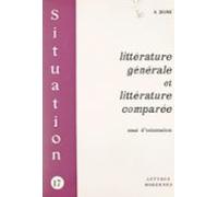 Littérature Générale Et Littérature Comparée (ebook)