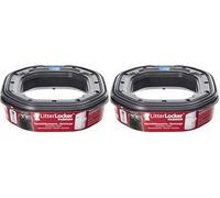 LitterLocker - Cartucho de recambio de plástico, multicolor (Paquete de 2)