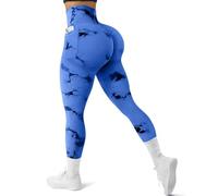 Litthing Gym Leggins Deporte Mujer Yoga Leggings Push Up Suaves Elásticos Tie Dye Mujer Anticeluliticos sin Costuras Opaco Scrunch Pantalones Yoga Running