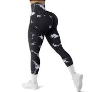 Litthing Gym Leggins Deporte Mujer Yoga Leggings Push Up Suaves Elásticos Tie Dye Mujer Anticeluliticos sin Costuras Opaco Scrunch Pantalones Yoga Running
