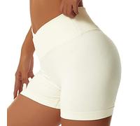 Litthing Pantalones Cortos Deportivos para Mujer, Short Deportivo Cintura Alta Pantalon Corto Deporte Control de Barriga Mallas Ciclistas Shorts para Yoga Fitness Gym