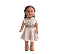 Little Adventures Twirl Princess Dress - Mine Washable Finter Play y ropa de fiesta sin brillo (tesoro) - mueca no incluida