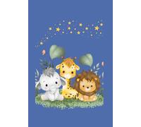 Little Animals Notebook: Cute Lined Notebook for Kids, Teens & Animal Lovers | 6 x 9 Inches | 101 Pages