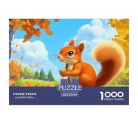 Little Ardilla 1000 Piece Jigsaw Puzzle For Adults Family Challenge Toys Stress Relief Puzzle Exercise The Memory of The Brain for Men, Women, Elders, Seniors 70x50cm/1000pcs