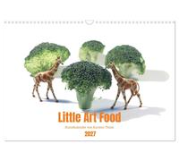 Little Art Food Kunstkalender (Wandkalender 2027 DIN A3 quer), CALVENDO Monatska