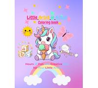 Little artist in action: Coloring book for girl
