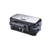 LITTLE BALANCE 8368 Speed'n Mixt 1200, Gaufres, Crocas, Parrilla, Placas extraíbles, 1200 W, Negro Inox