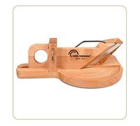 Little Balance 8422 La Conviviale - Guillotina para salchichas - Fabricación 100% francesa - Hoja de acero inoxidable Esprit de Thiers - Madera Haya