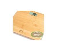 LITTLE BALANCE 8466 My Bambou, Pese-personne, balance electronique, 150 kg / 100 g, Bambou veritable