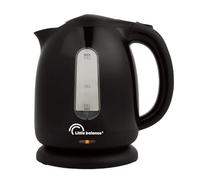 LITTLE BALANCE 8825 Happy Hervidor eléctrico, 1,7 L, Base 360°, Apagado automático, Filtro antical extraíble, 2200 W, Negro