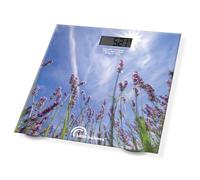 LITTLE BALANCE 8842 Lavandas, Báscula personal sin pila, Recargable USB-C, Reparable, 180 kg, Diseño Lavandas