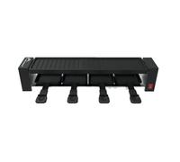 LITTLE BALANCE 8941 Black Jura 4, Raclette, Hasta 4 personas, sin PFAS, antiadherente, 800 W, Azul noche