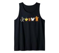Little Bear Birthday Squad Y2K Animal Party Matching Retro Camiseta sin Mangas
