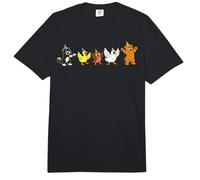 Little Bear Birthday Squad Y2K Animal Party Matching Retro Comfort Colors Adult Heavyweight T-Shirt