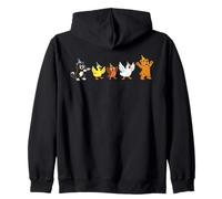 Little Bear Birthday Squad Y2K Animal Party Matching Retro Sudadera con Capucha