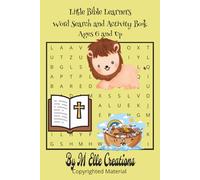 Little Bible Learners: Word Search and Activity Book for Ages 6 and Up