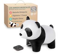 Little Big Friends Animales Musicales Caja de música para bebé | Peluche de Animal Musical | Fácil de Limpiar | Tejido Suave | El Panda Lucas