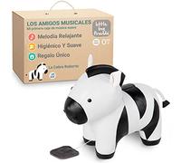 Little Big Friends Animales Musicales Caja de música para bebé | Peluche de Animal Musical | Fácil de Limpiar | Tejido Suave | La Cebra Robert