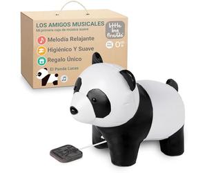 Little Big Friends Animales Musicales Caja de música para bebé | Peluche de Animal Musical | Fácil de Limpiar | Tejido Suave | El Panda Lucas