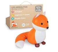 Los Tiny Friends de Little Big Friends | Sonajeros para bebé | Animales blanditos | Fáciles de limpiar | Decoración para habitación de bebé | El zorro Ricardo