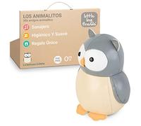 Little Big Friends Los Tiny Friends Sonajeros para bebé | Animales blanditos | Fáciles de Limpiar | Decoración para habitación de bebé | La Lechuza Colette