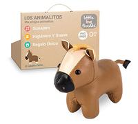 Little Big Friends Los Tiny Friends Sonajeros para bebé | Animales blanditos | Fáciles de Limpiar | Decoración para habitación de bebé | El Caballo Carlos